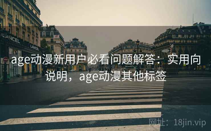 age动漫新用户必看问题解答：实用向说明，age动漫其他标签  第2张