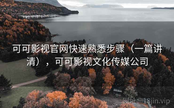 可可影视官网快速熟悉步骤（一篇讲清），可可影视文化传媒公司